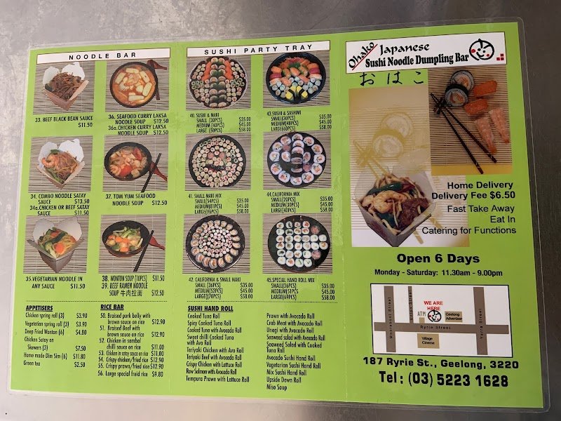 Ohako Japanese Sushi Noodle Dumpling Bar photo 3